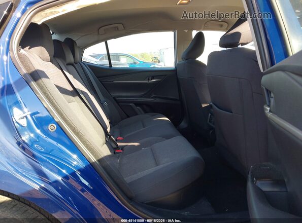 4T1DAACK4SU111806 2025 TOYOTA CAMRY Blue Vista de la etiqueta del VIN