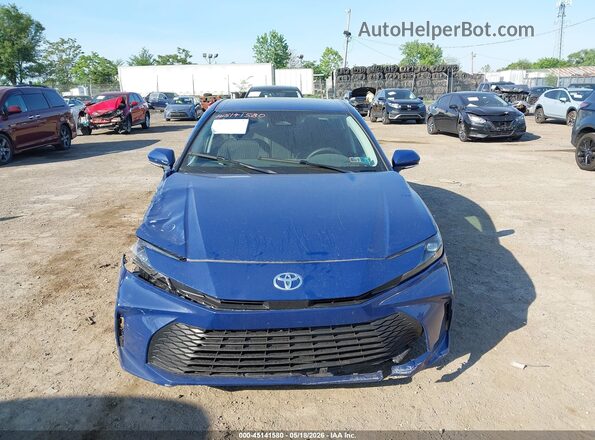 4T1DAACK4SU111806 2025 TOYOTA CAMRY Blue Vista del cuadro de instrumentos