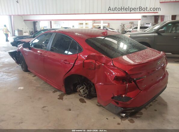 4T1DAACK4SU129495 2025 TOYOTA CAMRY Red Tył lewy