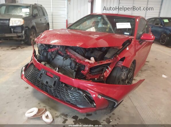 4T1DAACK4SU129495 2025 TOYOTA CAMRY Red Widok z przodu