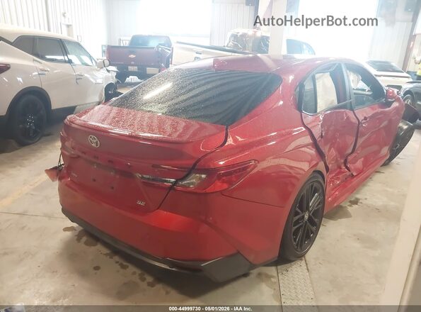 4T1DAACK4SU129495 2025 TOYOTA CAMRY Red Tył prawy