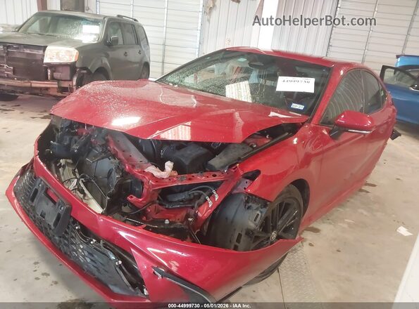 4T1DAACK4SU129495 2025 TOYOTA CAMRY Red Przód lewy