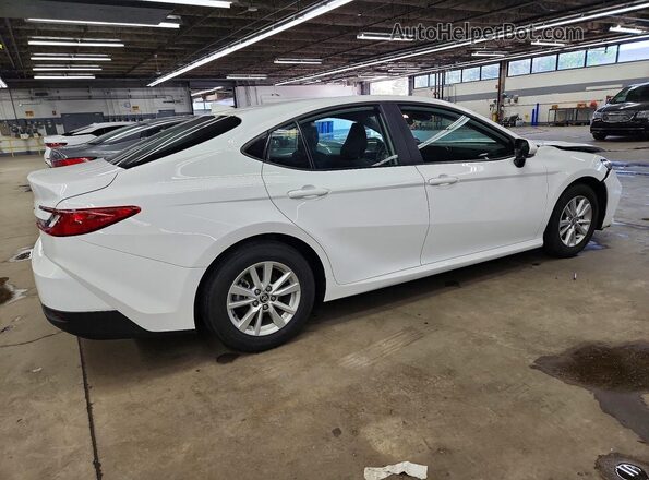 4T1DAACK4SU151609 2025 TOYOTA CAMRY White Հետևի աջ