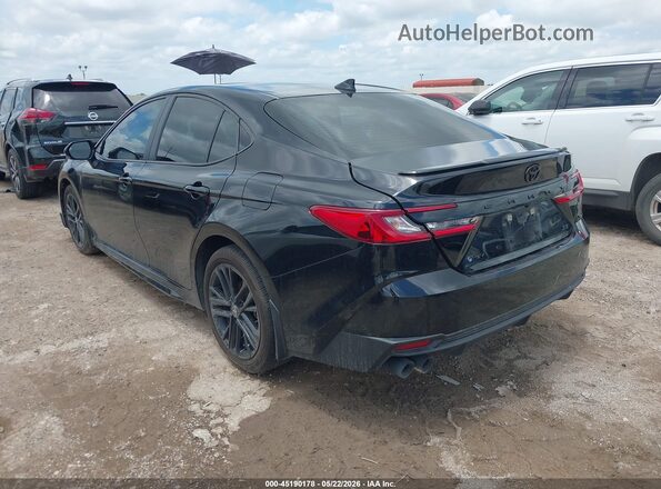 4T1DAACK4SU173674 2025 TOYOTA CAMRY Black უკანა მარცხენა