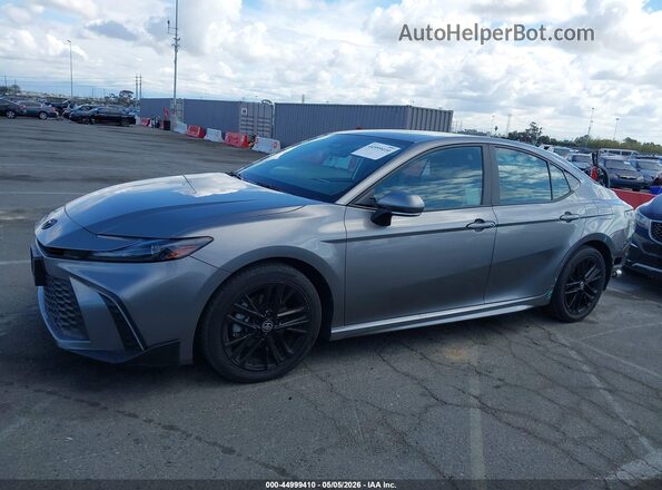 4T1DAACK4SU543313 2025 TOYOTA CAMRY Gray Widok wnętrza 360 stopni