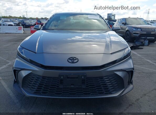 4T1DAACK4SU543313 2025 TOYOTA CAMRY Gray Widok zestawu wskaźników