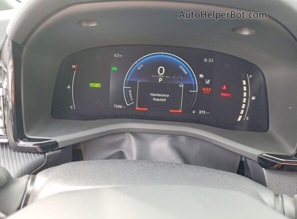 4T1DAACK4TU669429 2026 TOYOTA CAMRY Silver Vista del cuadro de instrumentos