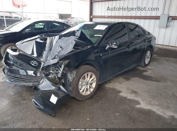 4T1DAACK4TU687963 2026 TOYOTA LE Черный Передняя левая четверть