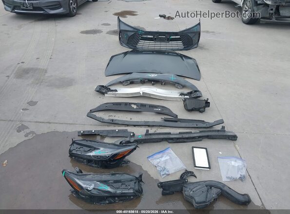 4T1DAACK5SU045332 2025 TOYOTA CAMRY Gray Widok zestawu wskaźników