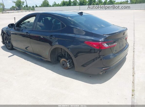 4T1DAACK5SU060039 2025 TOYOTA CAMRY Black უკანა მარცხენა