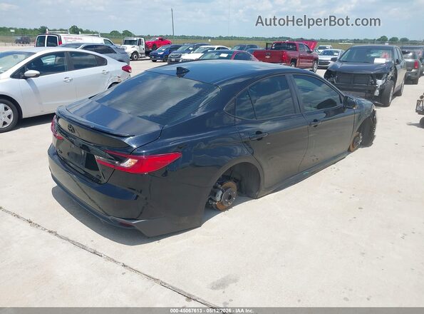 4T1DAACK5SU060039 2025 TOYOTA CAMRY Black უკანა მარჯვენა