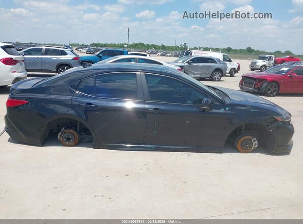 4T1DAACK5SU060039 2025 TOYOTA CAMRY Black უკანა სალონის ხედი