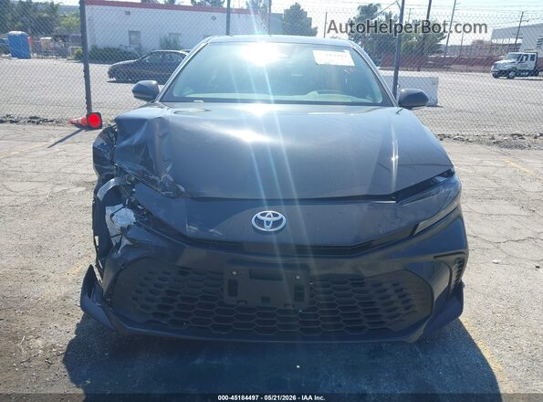 4T1DAACK5SU113130 2025 TOYOTA CAMRY Gray Instrument cluster view