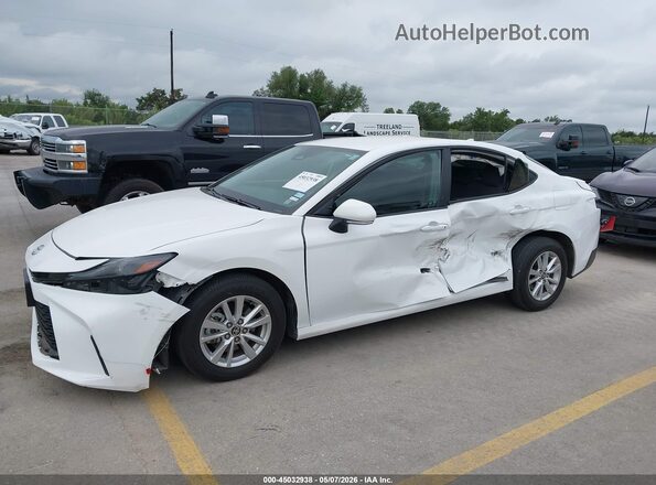 4T1DAACK5SU580032 2025 TOYOTA LE White Vista frontal