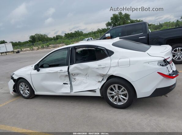 4T1DAACK5SU580032 2025 TOYOTA LE White Vista interior de 360 grados