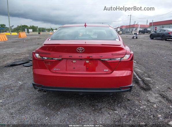 4T1DAACK5TU295932 2026 TOYOTA CAMRY Красный 