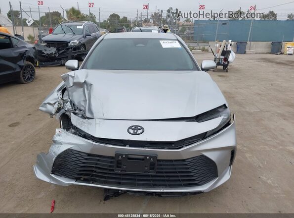 4T1DAACK6SU063371 2025 TOYOTA CAMRY Silver 