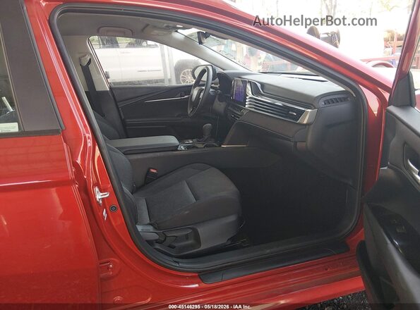 4T1DAACK6SU064407 2025 TOYOTA CAMRY Red Вид салону спереду