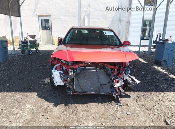 4T1DAACK6SU064407 2025 TOYOTA CAMRY Red Вид щитка приладів