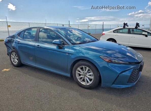 4T1DAACK6SU099075 2025 TOYOTA CAMRY Синий Передняя правая четверть
