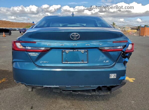 4T1DAACK6SU099075 2025 TOYOTA CAMRY Синий Вид сзади
