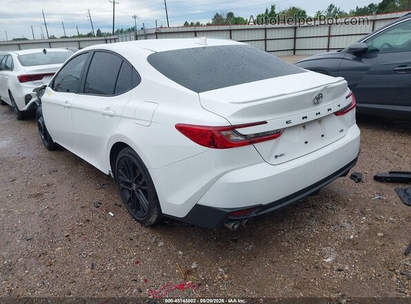4T1DAACK6SU105196 2025 TOYOTA CAMRY White Tył lewy
