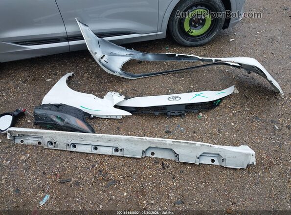 4T1DAACK6SU105196 2025 TOYOTA CAMRY White Widok zestawu wskaźników