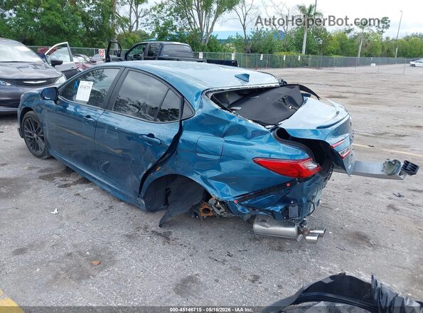 4T1DAACK6SU167391 2025 TOYOTA CAMRY Blue Rear left