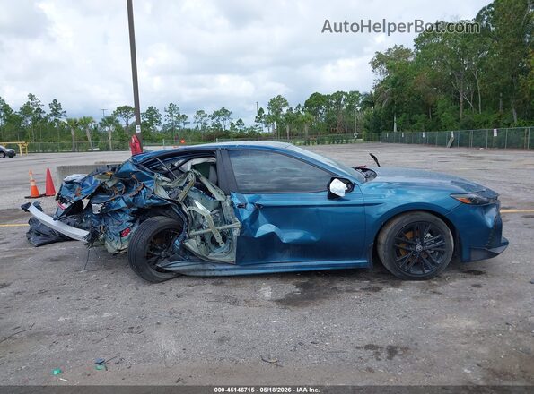 4T1DAACK6SU167391 2025 TOYOTA CAMRY Blue Instrument cluster view