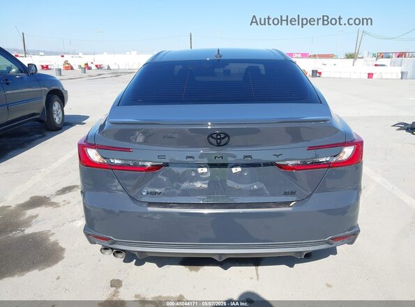 4T1DAACK6SU538016 2025 TOYOTA CAMRY Gray 