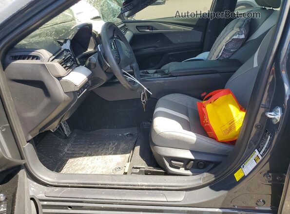 4T1DAACK6SU566527 2025 TOYOTA CAMRY Серый Вид салона спереди