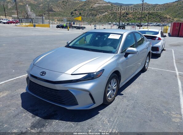 4T1DAACK6SU570707 2025 TOYOTA LE Gray წინა მარცხენა ხედი სამი მეოთხედიდან