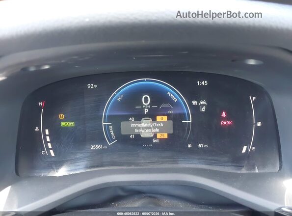4T1DAACK6SU570707 2025 TOYOTA LE Gray უკანა სავარძლების ხედი