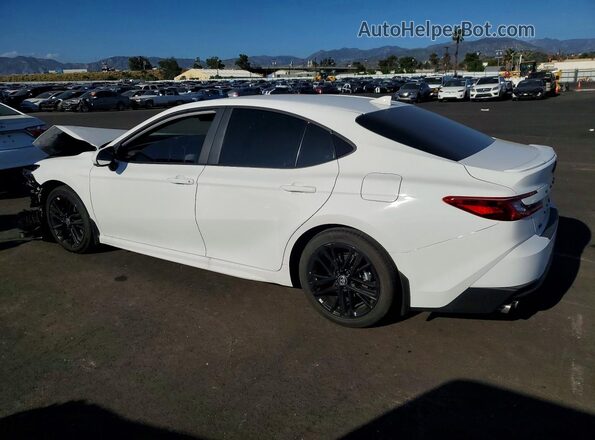 4T1DAACK6SU626399 2025 TOYOTA CAMRY Белый Задняя левая четверть