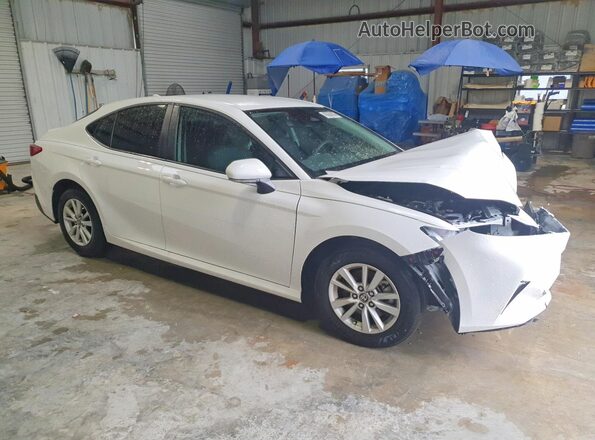 4T1DAACK6SU640299 2025 TOYOTA LE White წინა მარჯვენა