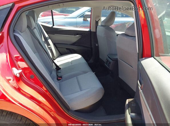 4T1DAACK6TU252510 2026 TOYOTA CAMRY Red VIN կոդի պիտակի տեսք