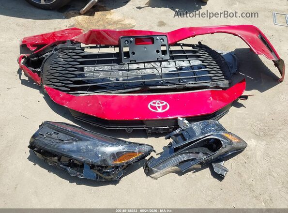 4T1DAACK6TU252510 2026 TOYOTA CAMRY Red Սարքավորումների վահանակի տեսք