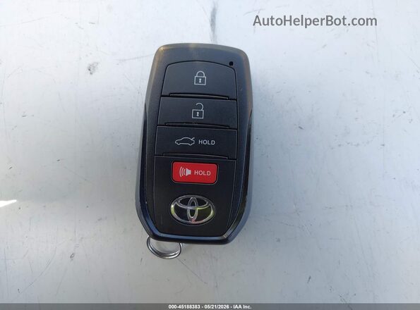 4T1DAACK6TU252510 2026 TOYOTA CAMRY Red Առջևի վահանակի տեսք