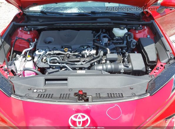 4T1DAACK6TU254600 2026 TOYOTA CAMRY Красный Вид сзади