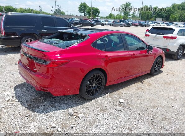 4T1DAACK6TU254600 2026 TOYOTA CAMRY Красный Задняя правая четверть