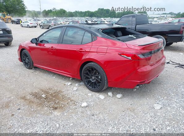 4T1DAACK6TU262874 2026 TOYOTA CAMRY Red Trasero izquierdo