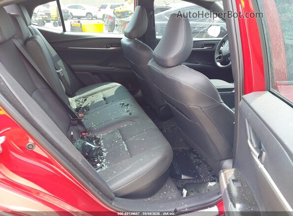 4T1DAACK6TU262874 2026 TOYOTA CAMRY Red Vista de la etiqueta del VIN