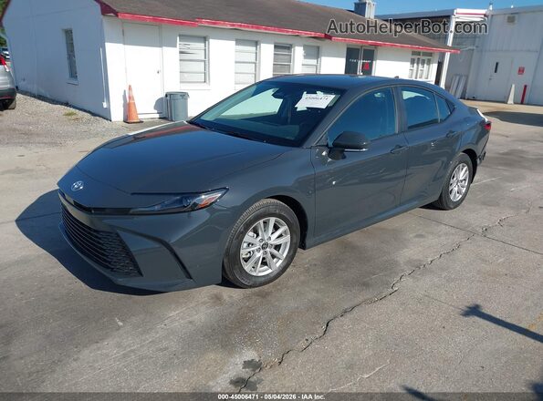 4T1DAACK6TU697359 2026 TOYOTA LE Gray Передня ліва чверть