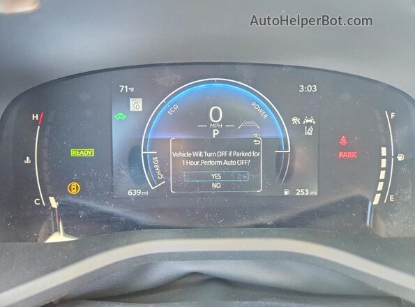 4T1DAACK6TU720977 2026 TOYOTA LE Серебряный Вид щитка приборов