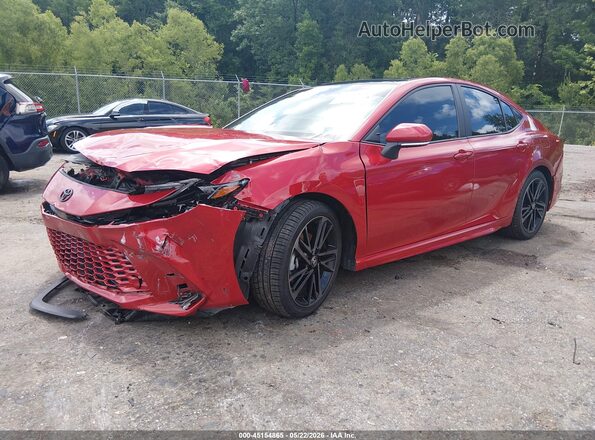 4T1DAACK7SU020013 2025 TOYOTA CAMRY Red Front left