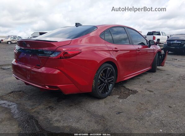 4T1DAACK7SU020013 2025 TOYOTA CAMRY Red Rear right