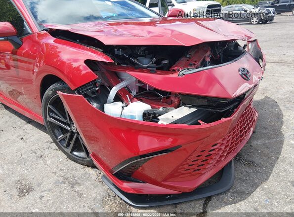4T1DAACK7SU020013 2025 TOYOTA CAMRY Red Front view