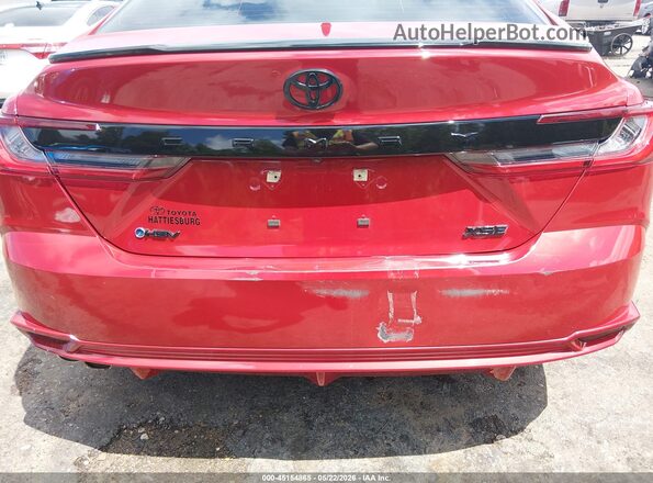 4T1DAACK7SU020013 2025 TOYOTA CAMRY Red 