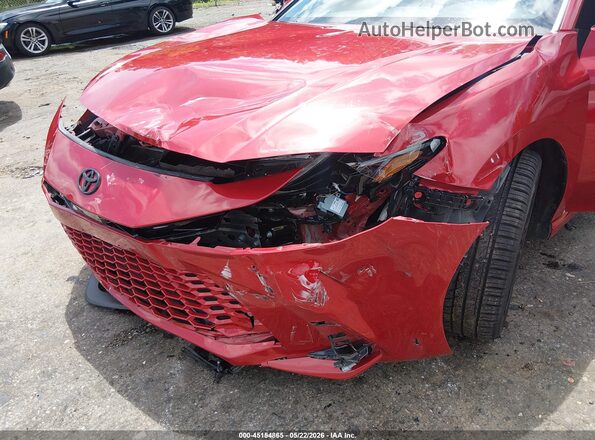 4T1DAACK7SU020013 2025 TOYOTA CAMRY Red 