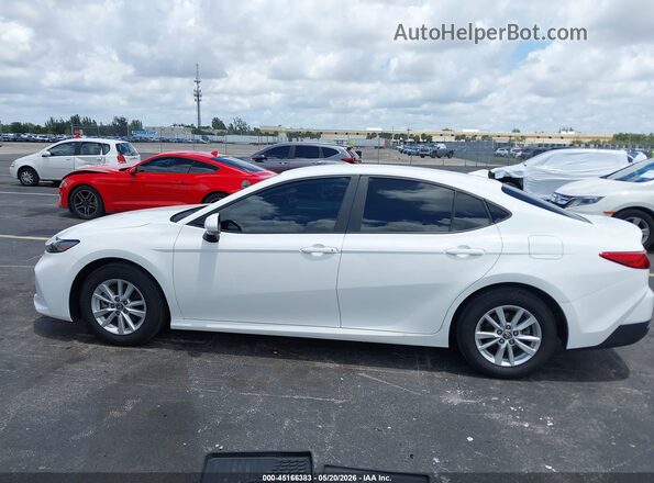 4T1DAACK7SU036034 2025 TOYOTA CAMRY White Vista interior de 360 grados